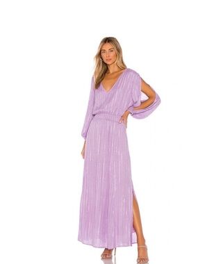 SUNDRESS Laura maxi dress Lavender with sequins size xs/s women’s